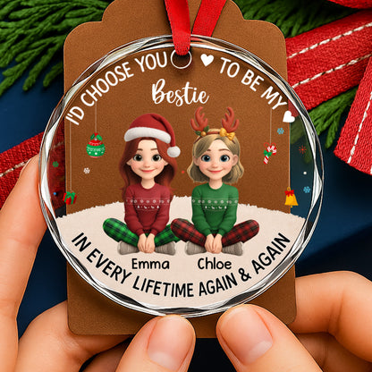 I'd Choose You To Be My Bestie, Two Animated Girls