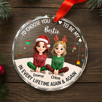 I'd Choose You To Be My Bestie, Two Animated Girls