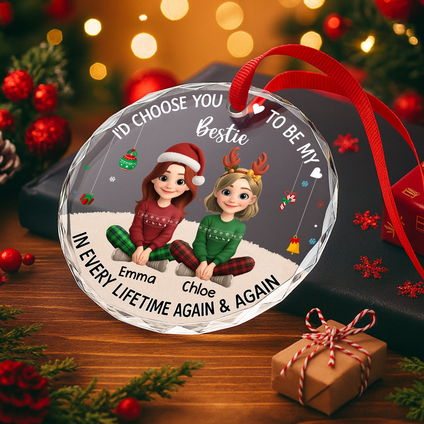 I'd Choose You To Be My Bestie, Two Animated Girls