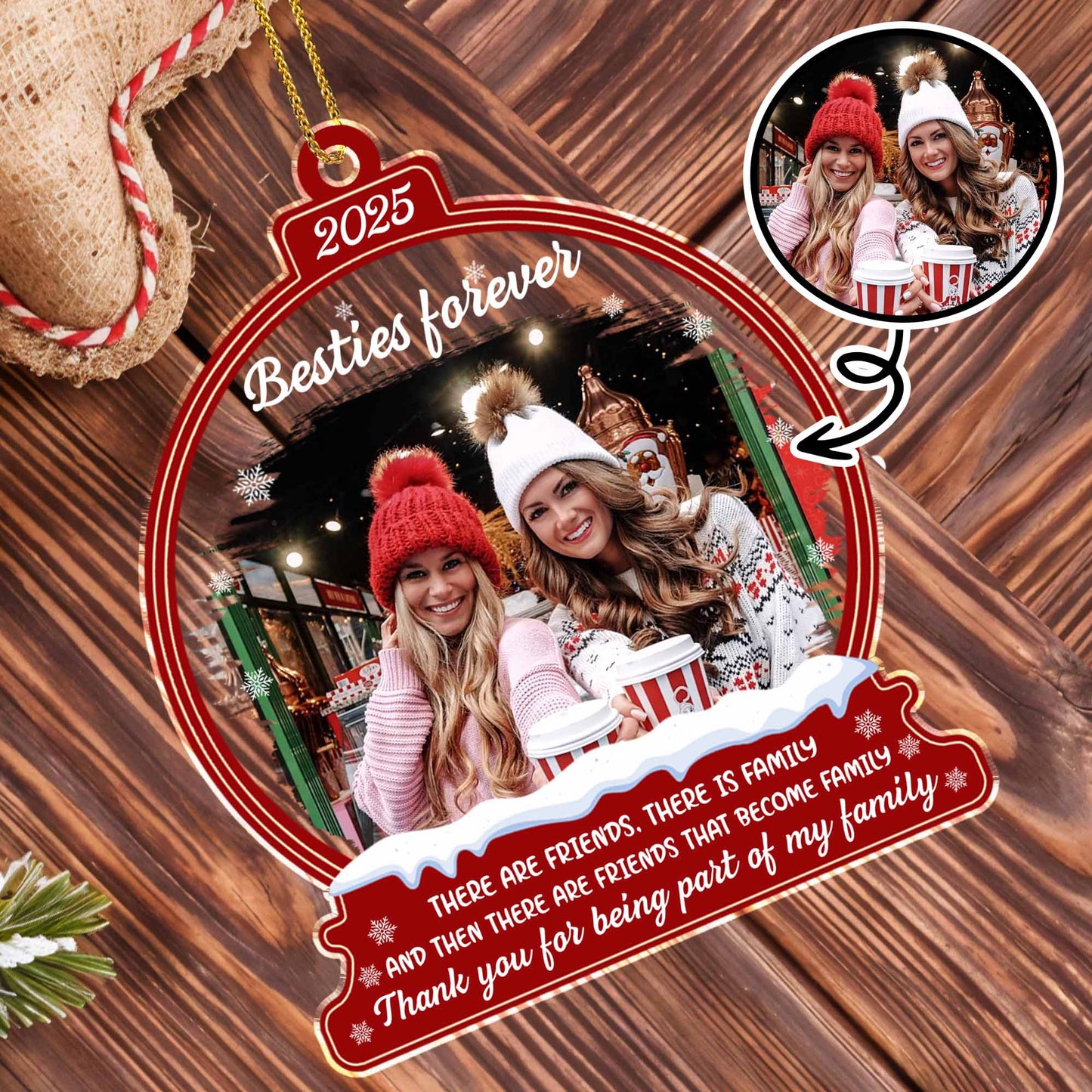 Besties Forever With Friends That Become Family