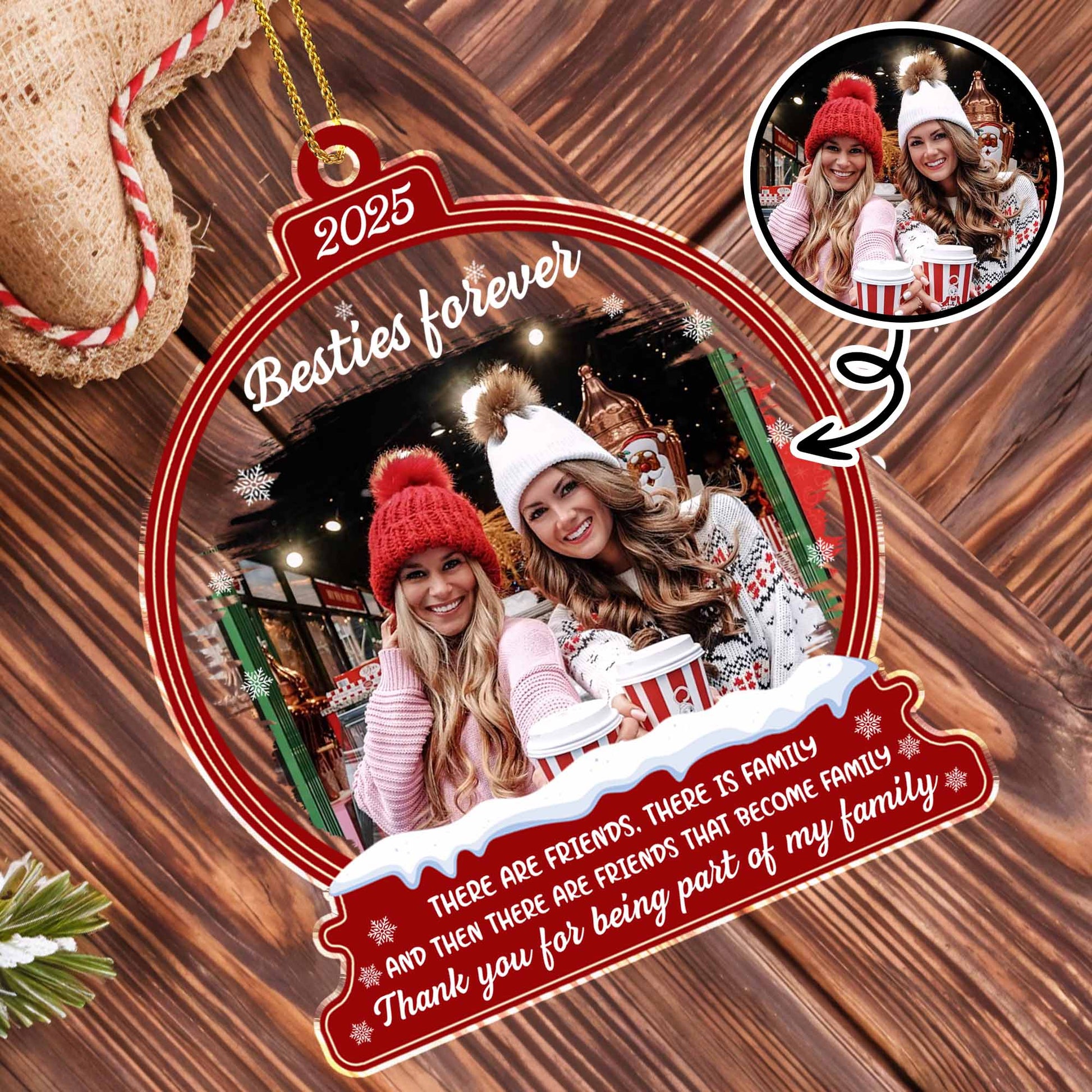 Besties Forever With Friends That Become Family