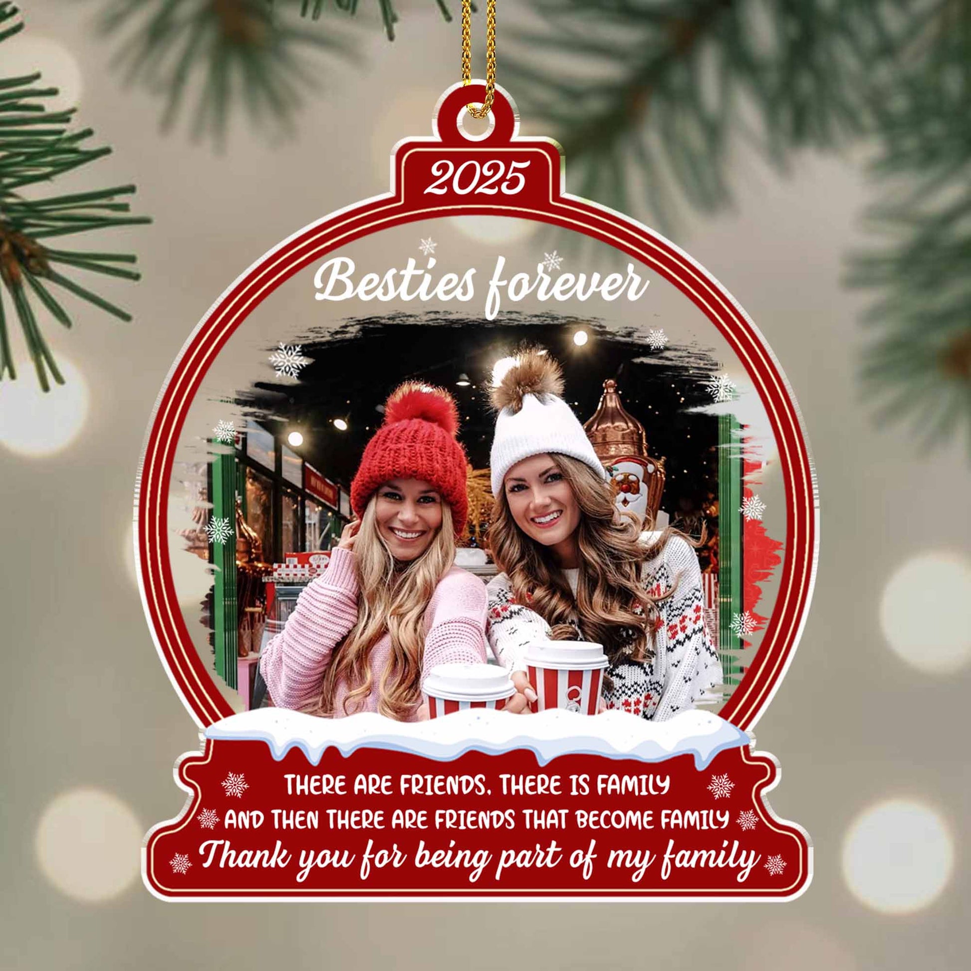 Besties Forever With Friends That Become Family