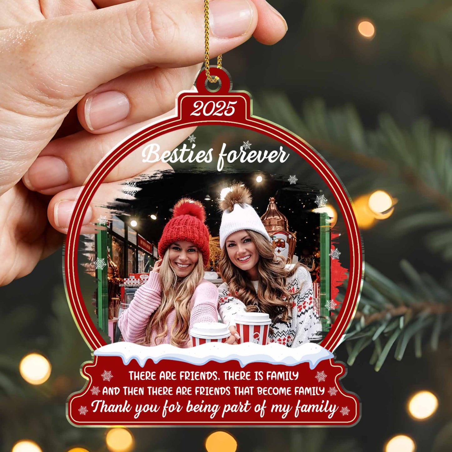 Besties Forever With Friends That Become Family