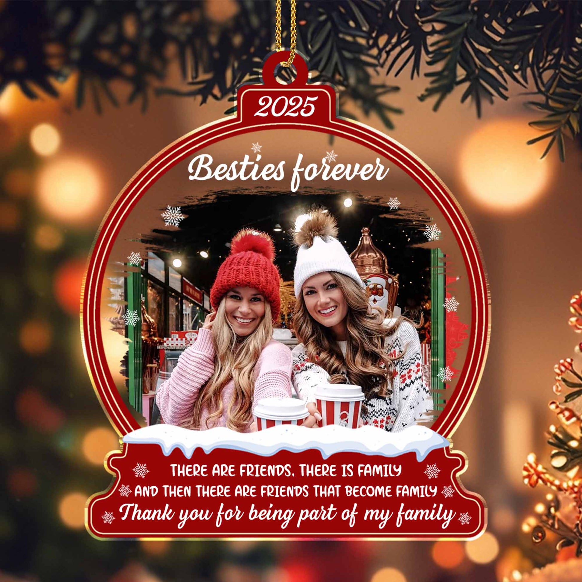 Besties Forever With Friends That Become Family