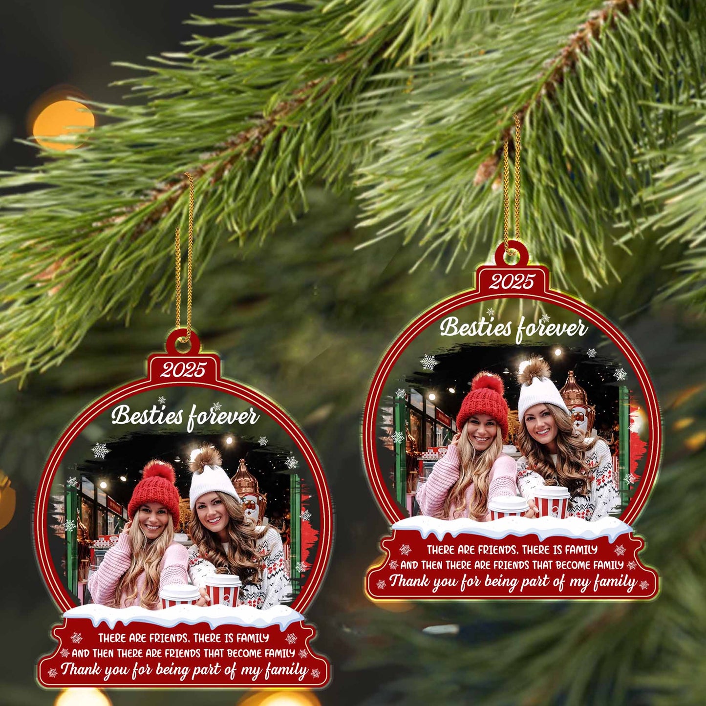 Besties Forever With Friends That Become Family