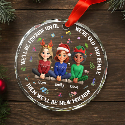 We'll Be Friends Until We're Old, Christmas Hats And Flowers