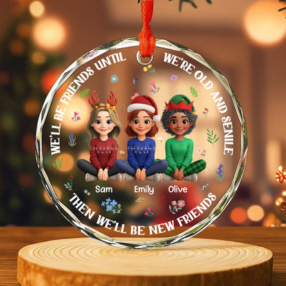 We'll Be Friends Until We're Old, Christmas Hats And Flowers