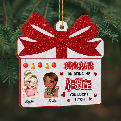 Congrats On Being My Bestie, Gift Box Design