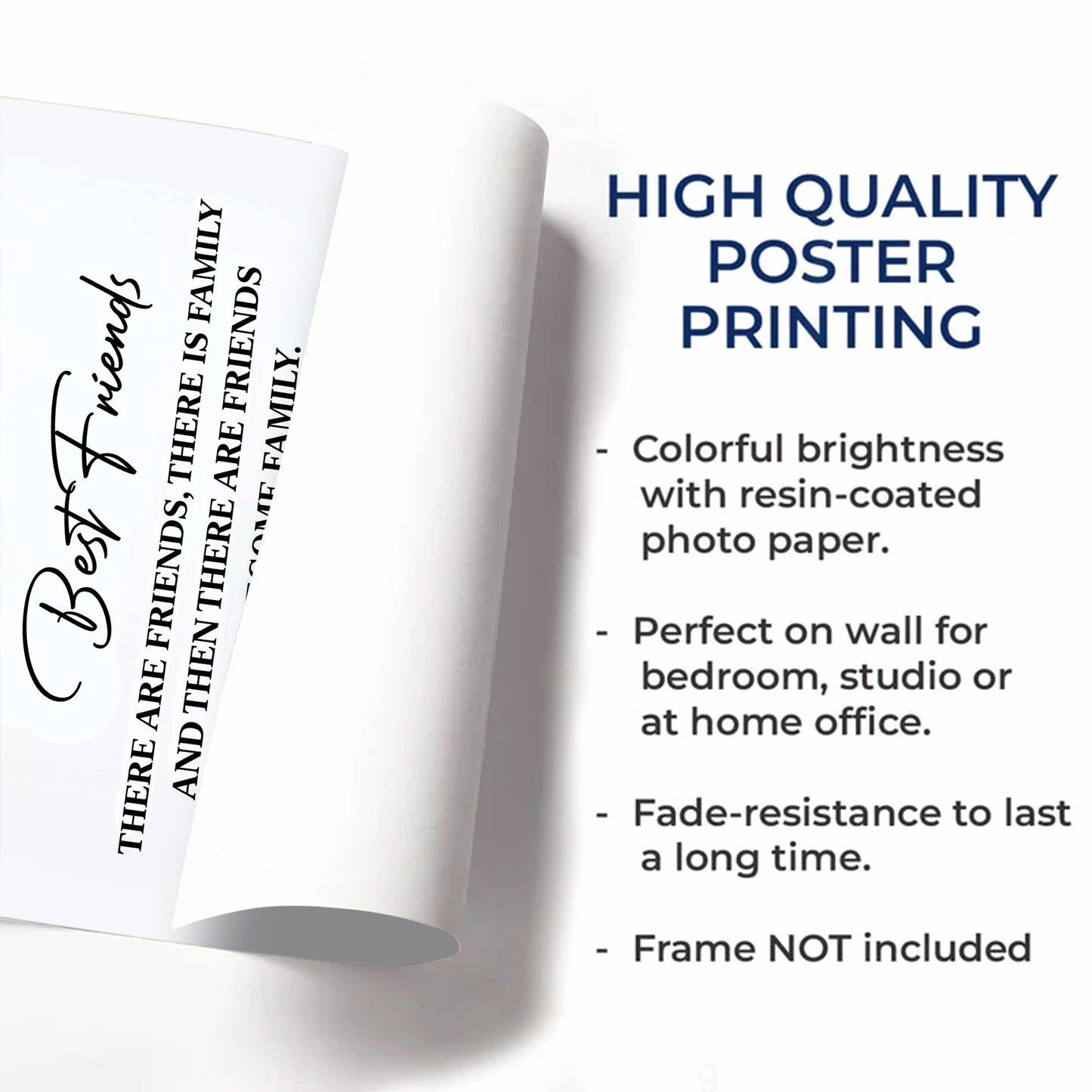 Best Friends That Become Family, Christmas Poster