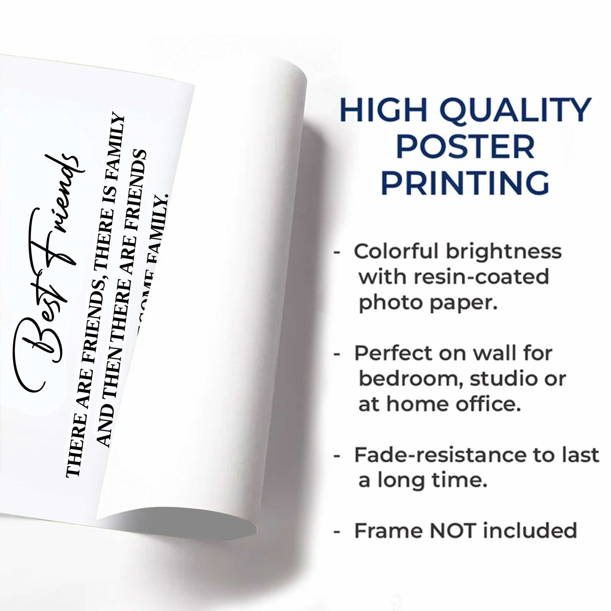 Best Friends That Become Family, Christmas Poster