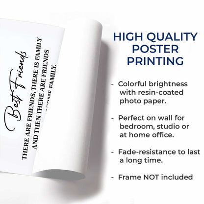 Best Friends That Become Family, Christmas Poster