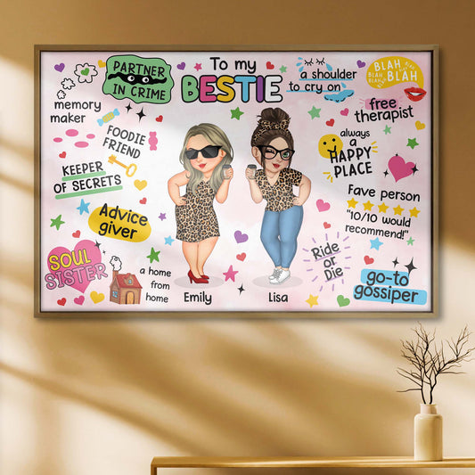 To My Bestie, Ride Or Die Celebration Poster