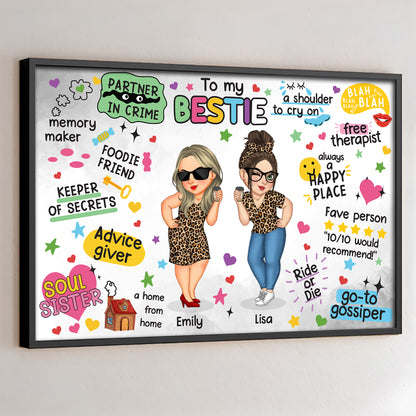 To My Bestie, Ride Or Die Celebration Poster