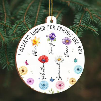 I Always Wished For Friends Like You, Flowers And Butterflies