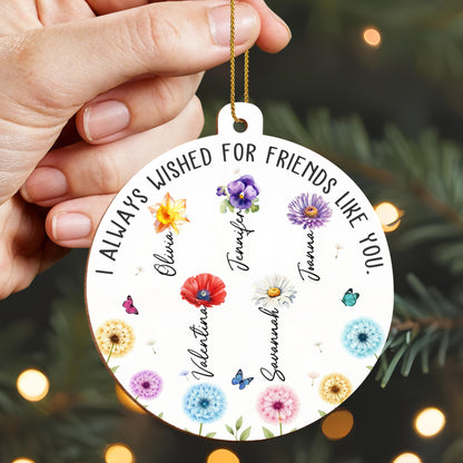 I Always Wished For Friends Like You, Flowers And Butterflies