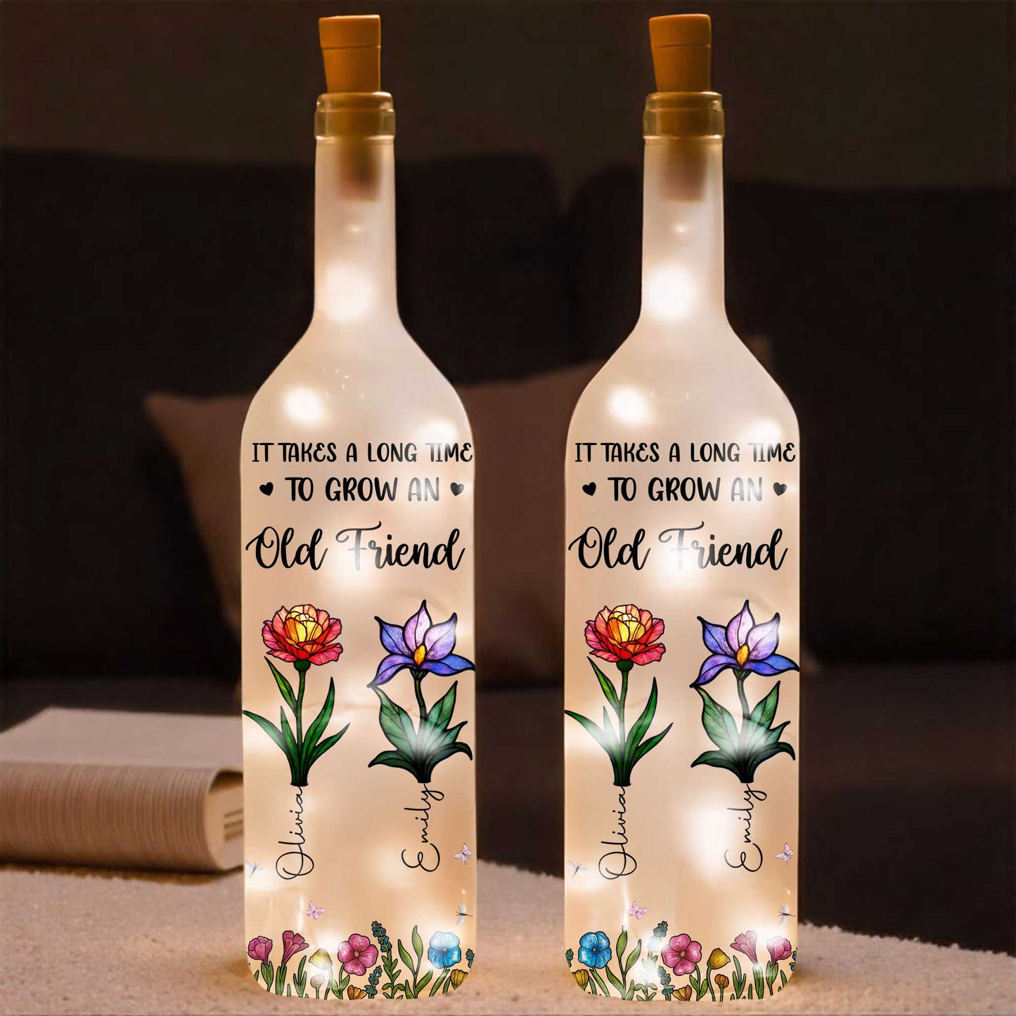 It Takes A Long Time To Grow An Old Friend With Flowers