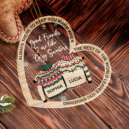 Good Friends Are Like Cozy Sweaters