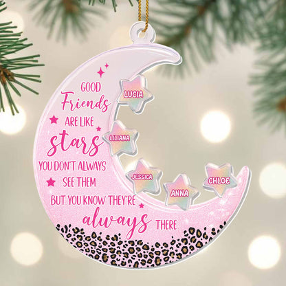 Good Friends Are Like Stars, Stars And Leopard Print