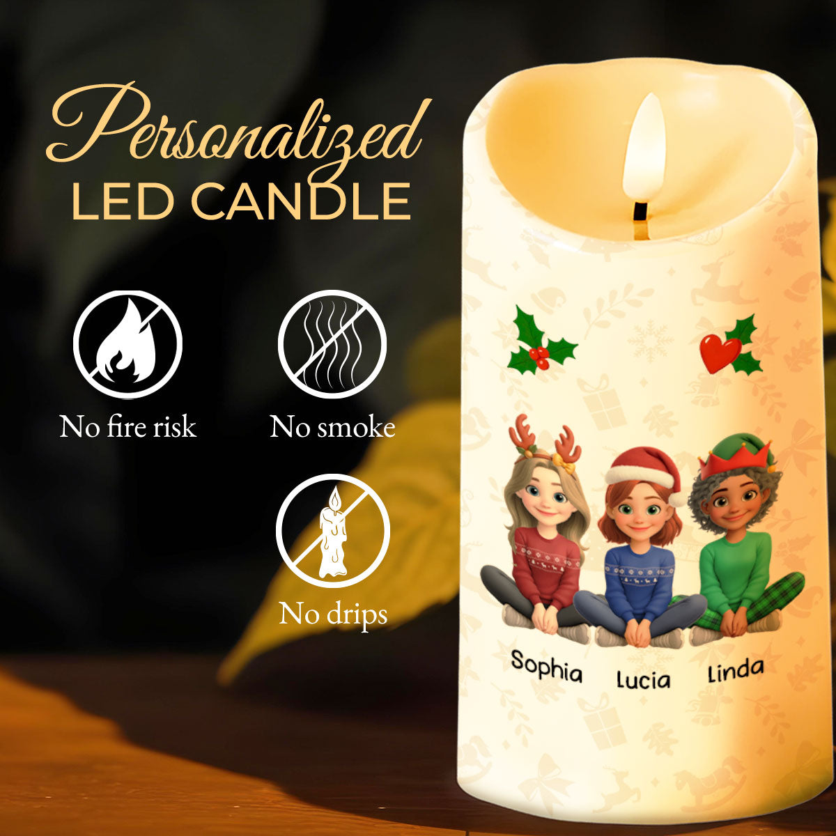 We'll be Friends until we're Old and Senile, Christmas Theme