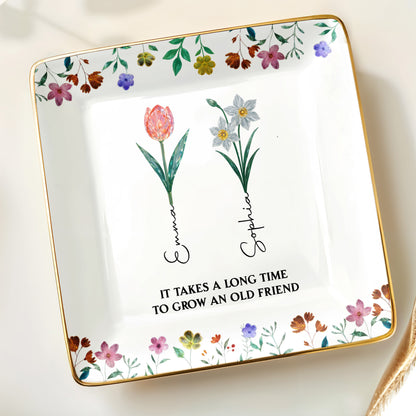 It Takes A Long Time To Grow An Old Friend, Floral Design