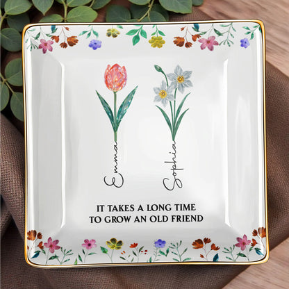 It Takes A Long Time To Grow An Old Friend, Floral Design