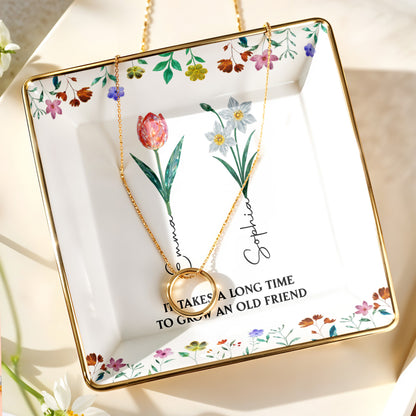 It Takes A Long Time To Grow An Old Friend, Floral Design