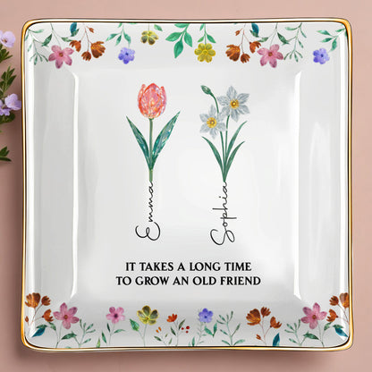 It Takes A Long Time To Grow An Old Friend, Floral Design