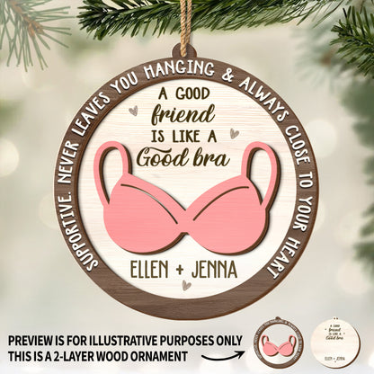 A Good Friend Is Like A Good Bra