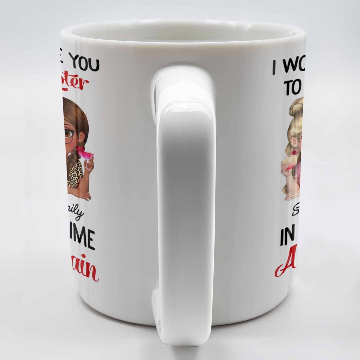 I Would Choose You To Be My Sister, Cartoon Characters