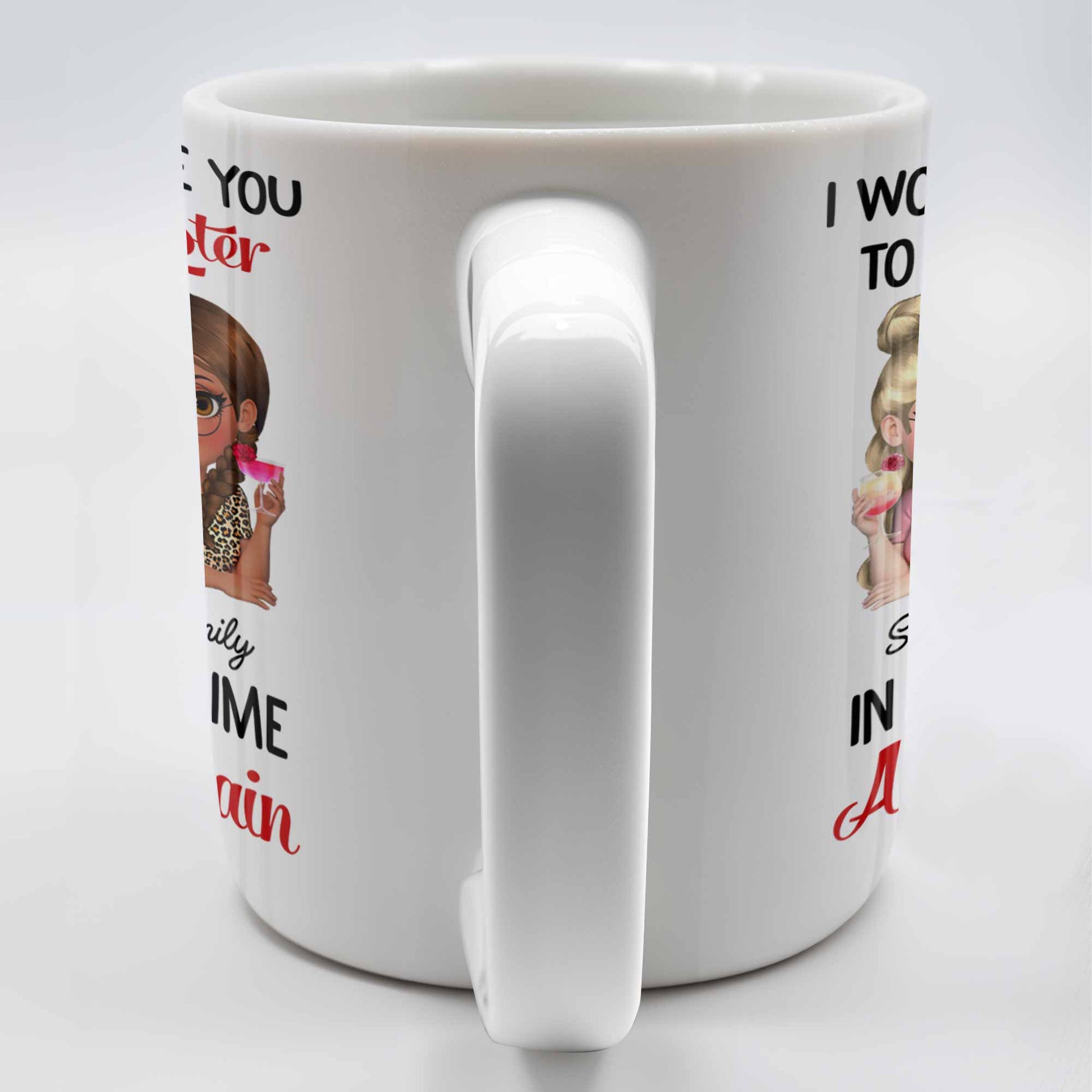 I Would Choose You To Be My Sister, Cartoon Characters