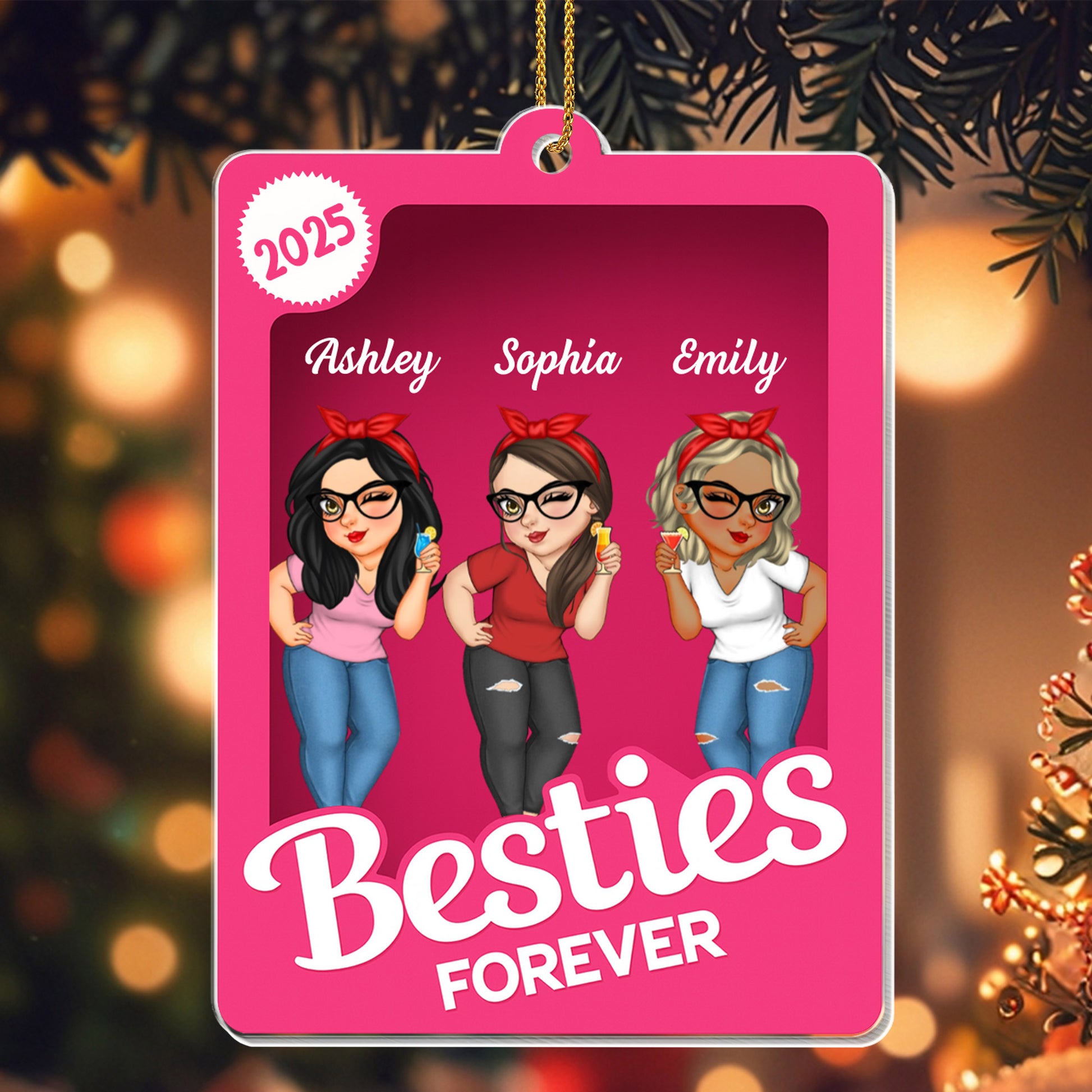 Besties Forever Cartoon Friends