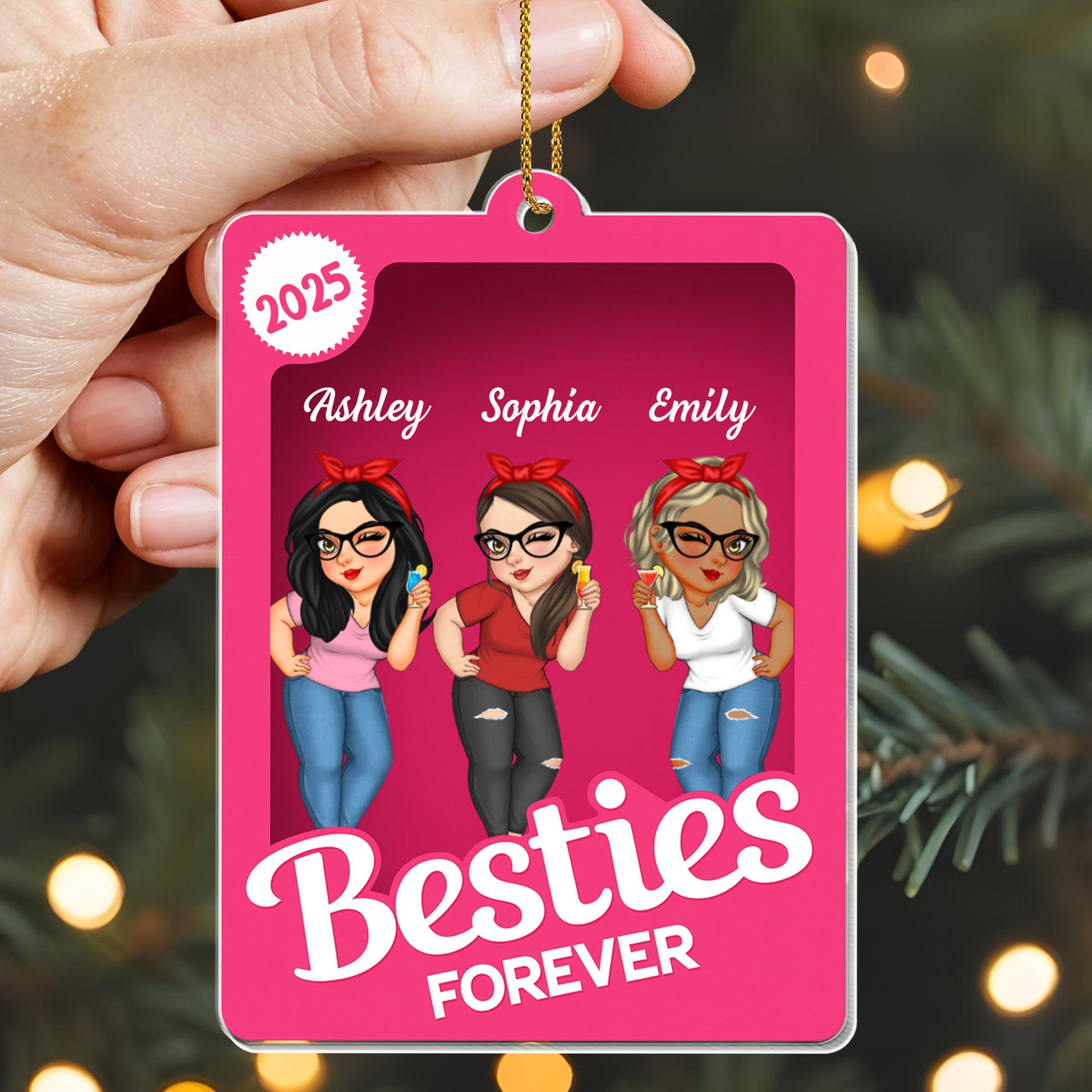 Besties Forever Cartoon Friends