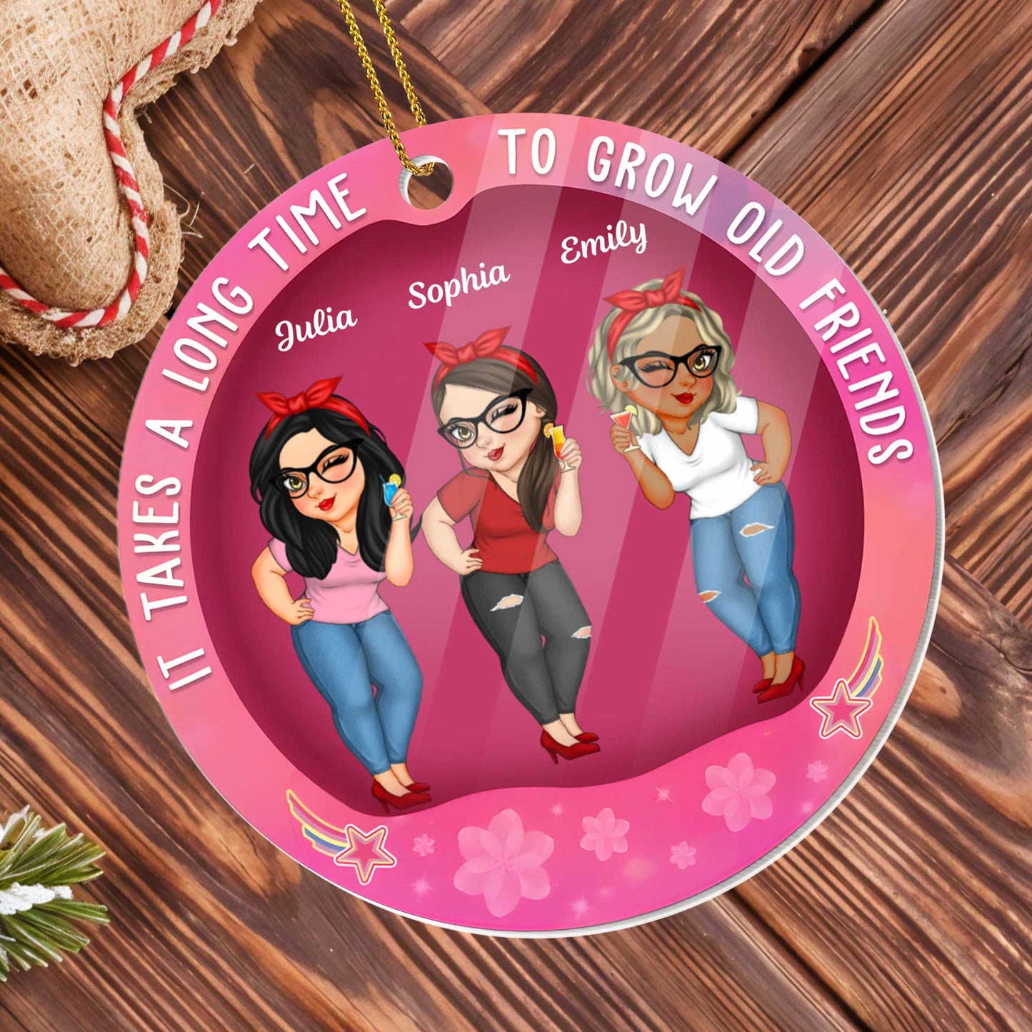 It Takes A Long Time To Grow Old Friends, Friends And Flowers