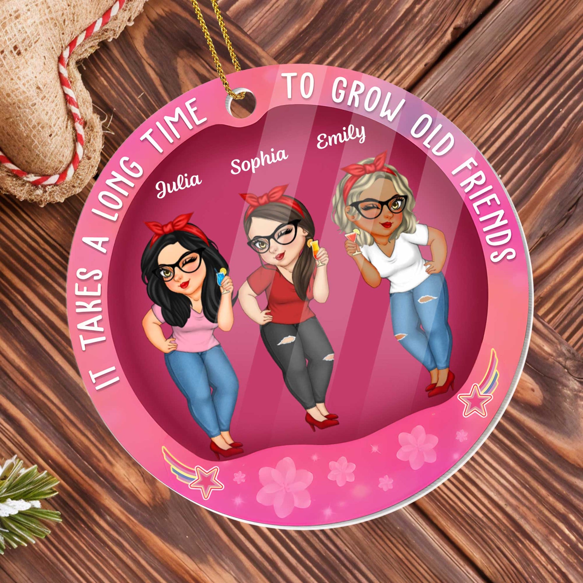 It Takes A Long Time To Grow Old Friends, Friends And Flowers