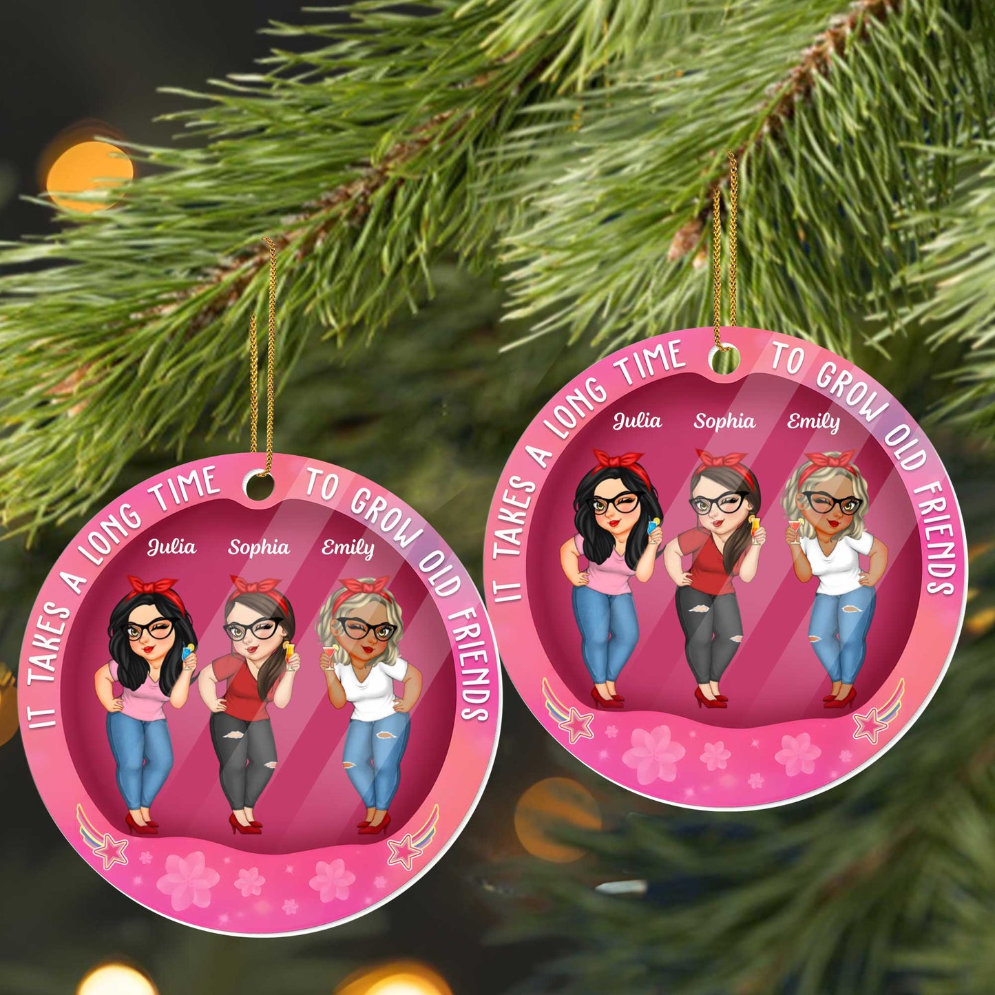 It Takes A Long Time To Grow Old Friends, Friends And Flowers