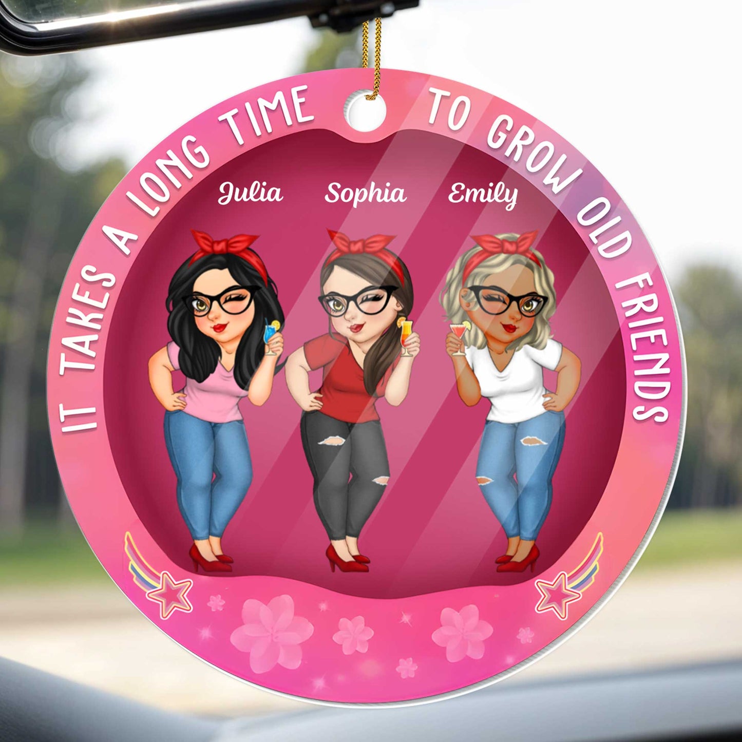 It Takes A Long Time To Grow Old Friends, Friends And Flowers