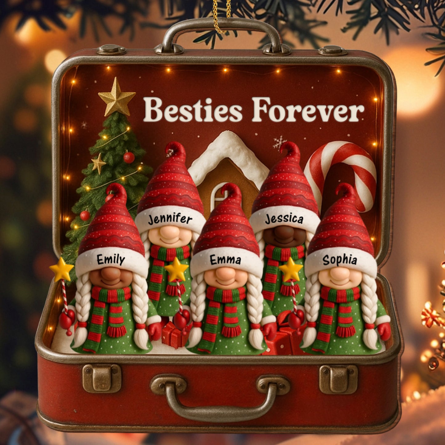 Besties Forever, Elves and Christmas Decorations