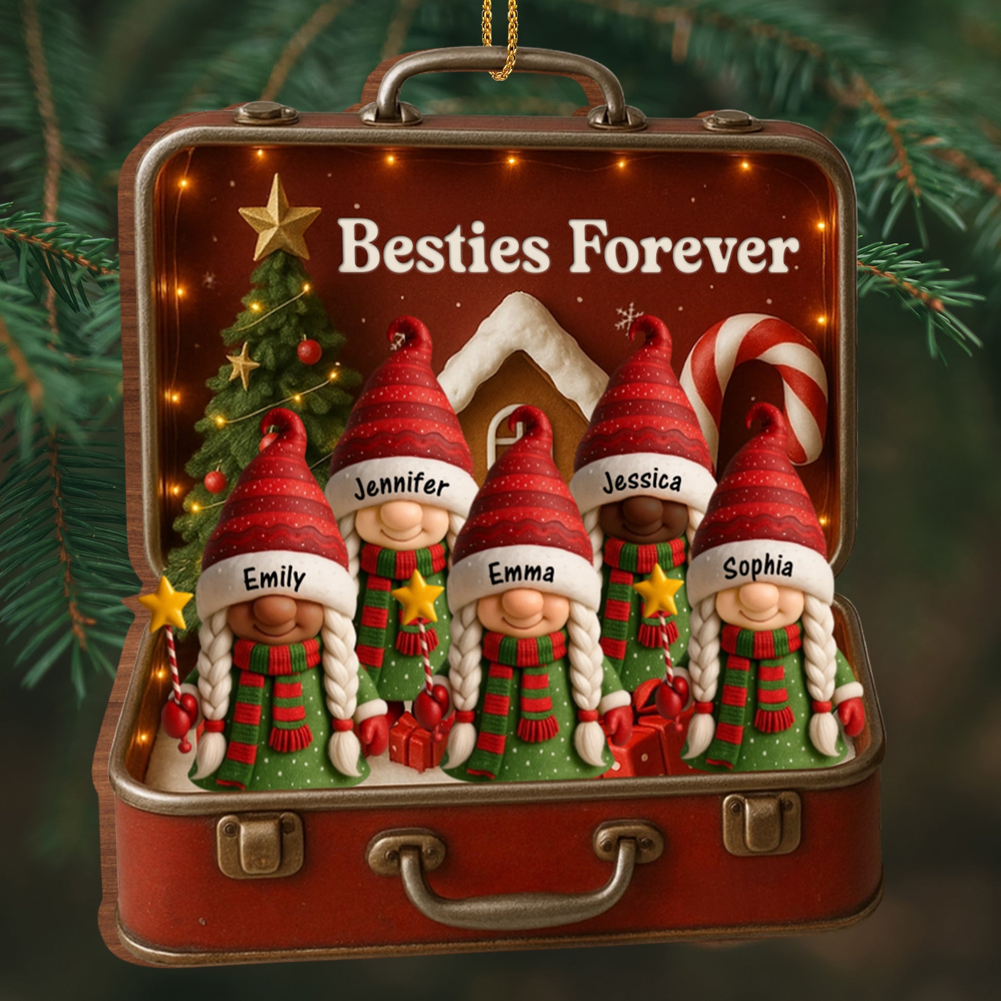 Besties Forever, Elves and Christmas Decorations