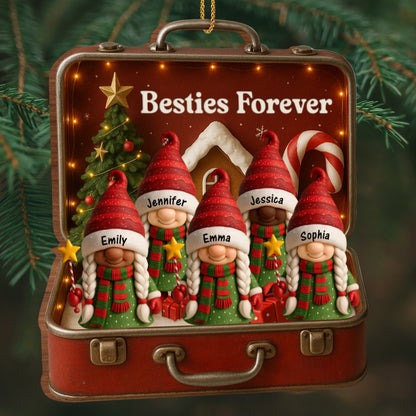 Besties Forever, Elves and Christmas Decorations