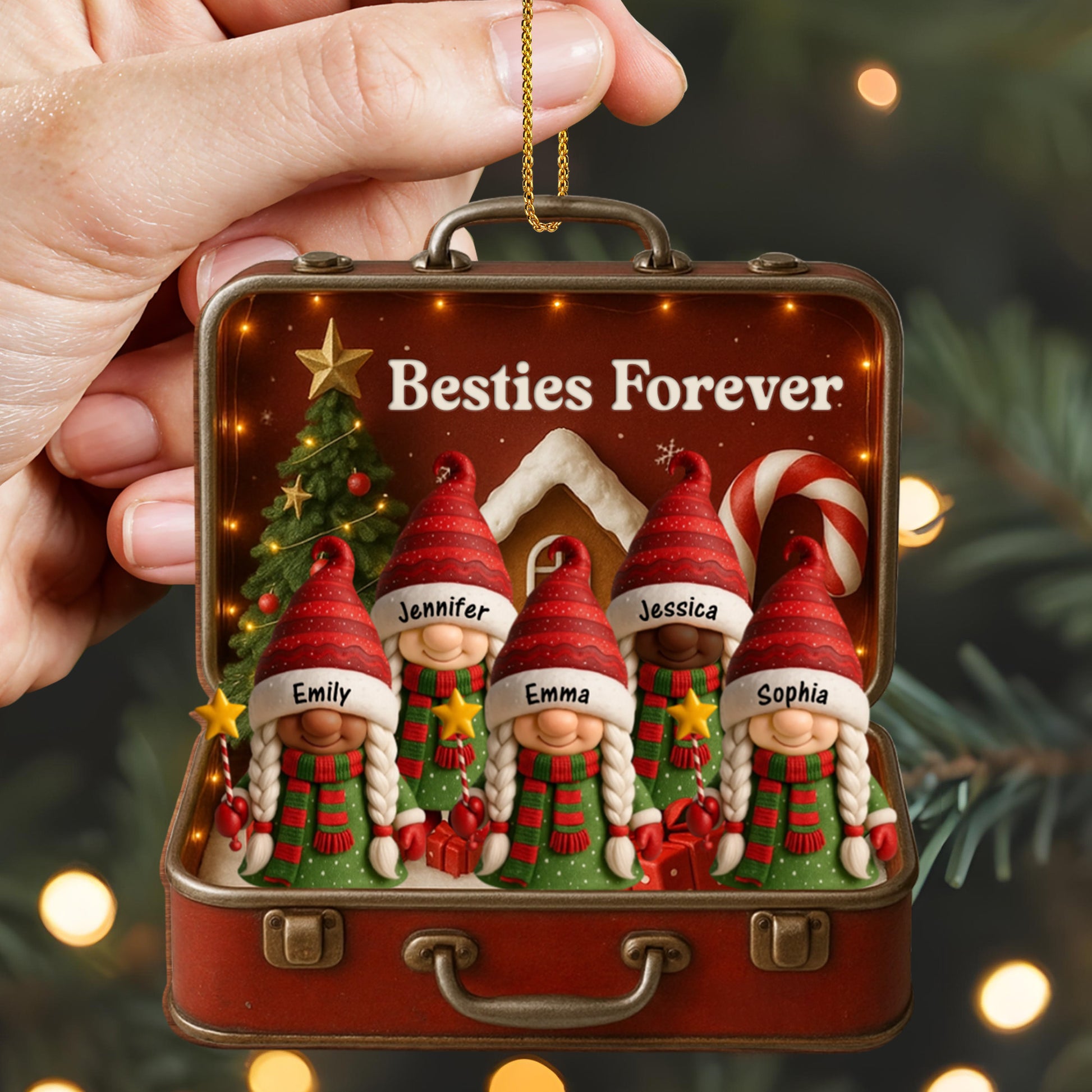 Besties Forever, Elves and Christmas Decorations