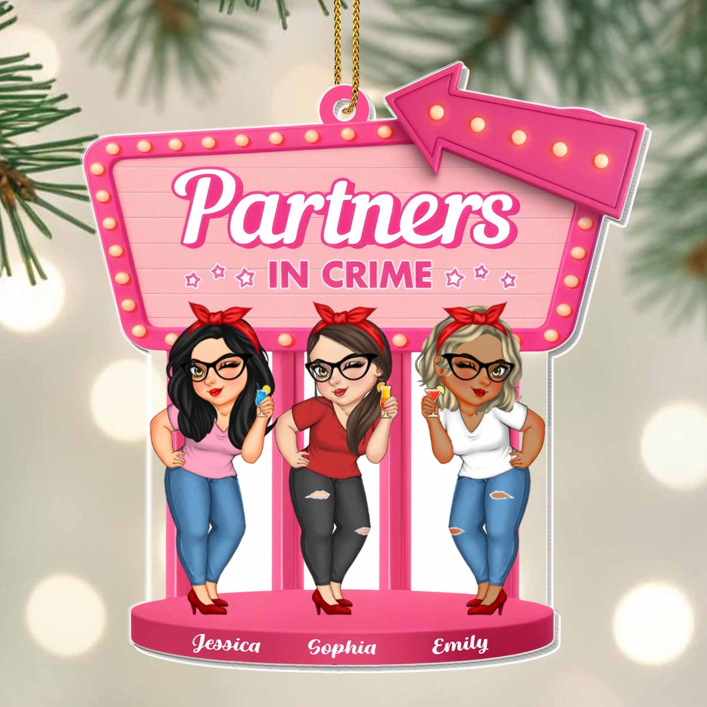 Partners In Crime Neon Sign Design