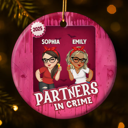 Partners In Crime, Two Female Cartoon Characters