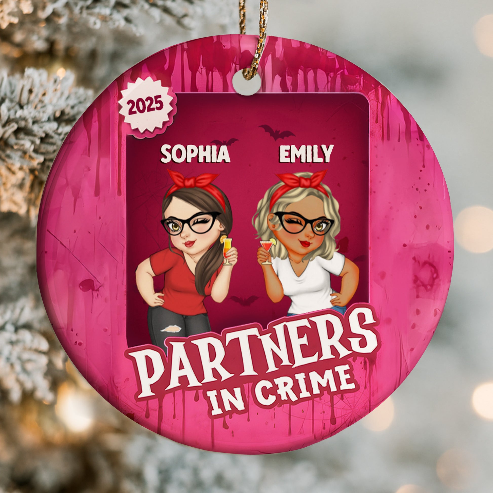 Partners In Crime, Two Female Cartoon Characters