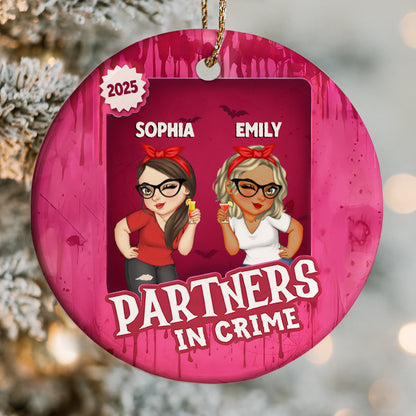 Partners In Crime, Two Female Cartoon Characters