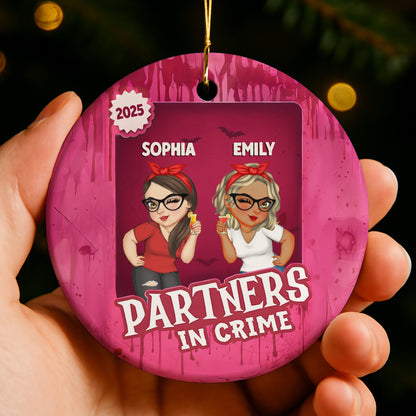 Partners In Crime, Two Female Cartoon Characters