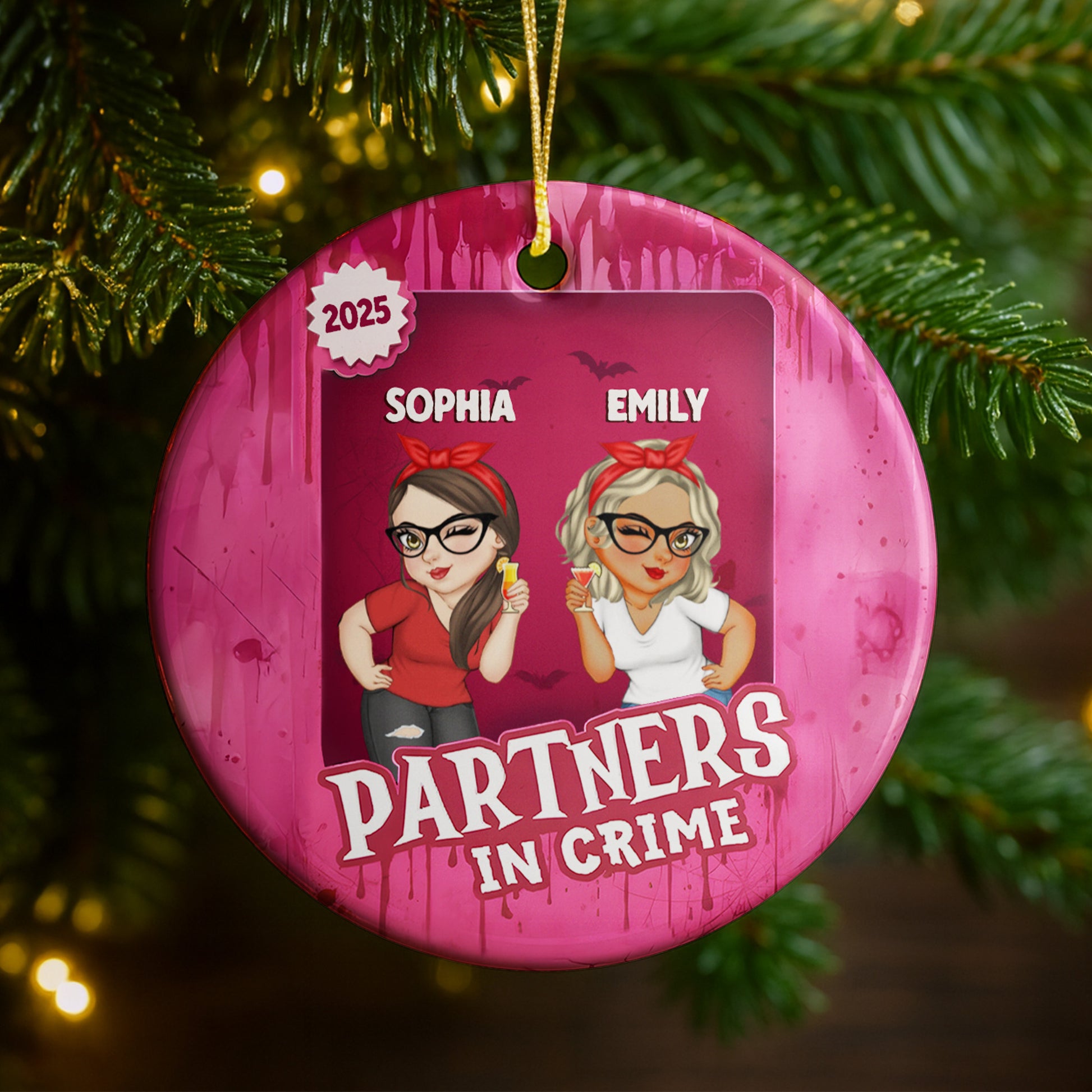 Partners In Crime, Two Female Cartoon Characters