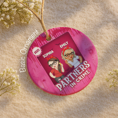 Partners In Crime, Two Female Cartoon Characters