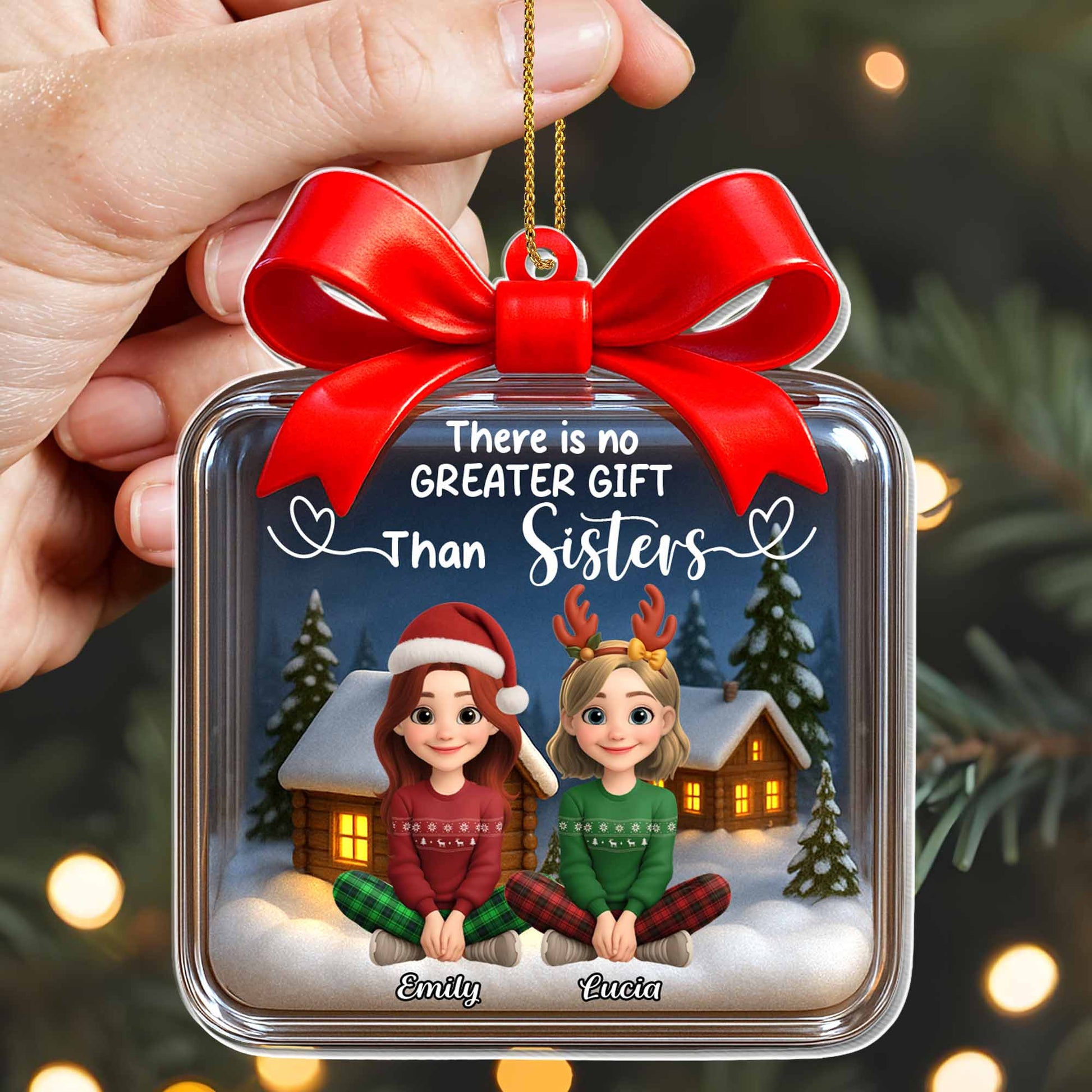 There Is No Greater Gift Than Besties And Snow-Covered Cabin