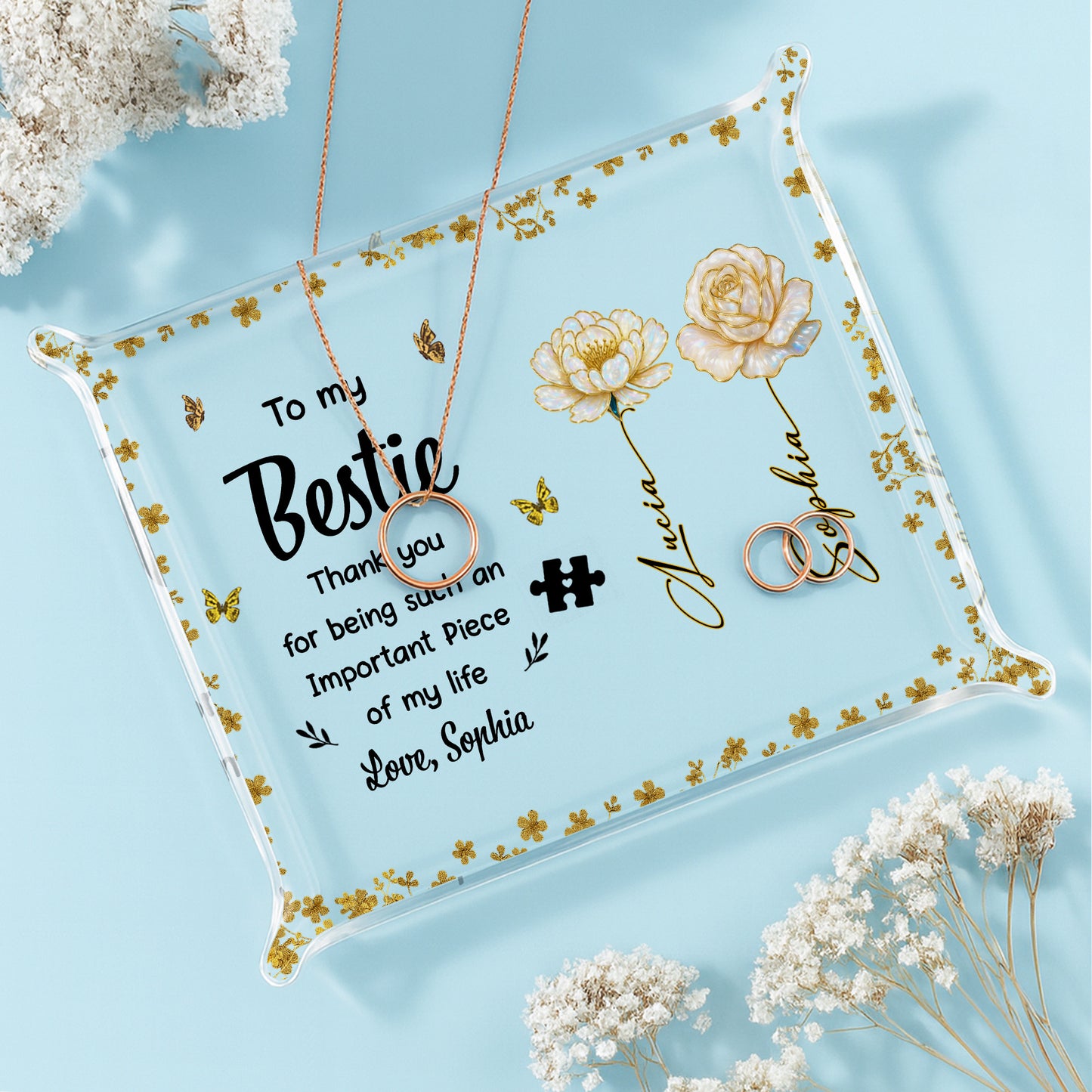 To My Bestie, Thank You For Being An Important Piece