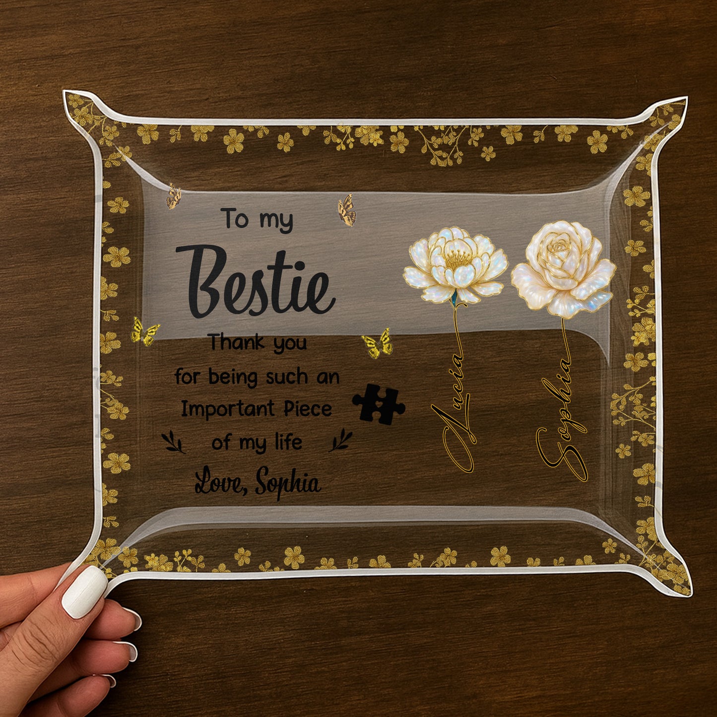 To My Bestie, Thank You For Being An Important Piece